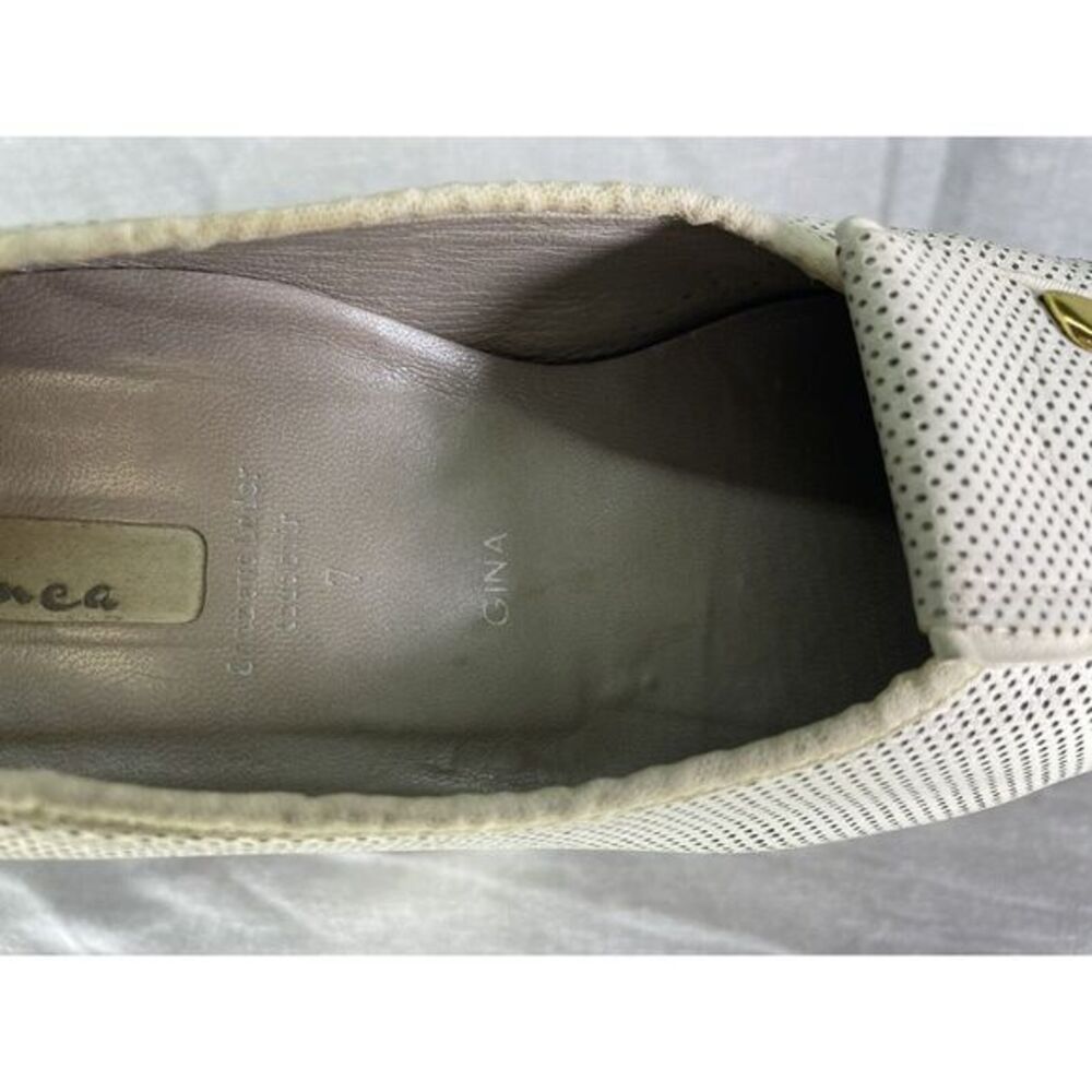 La Linea Hassia Gina white pump sz 9.5‎ - Picture 9 of 10